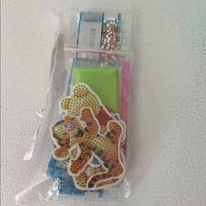 DIY Diamond Kit Winnie The Pooh And Friends Keychains - NEW